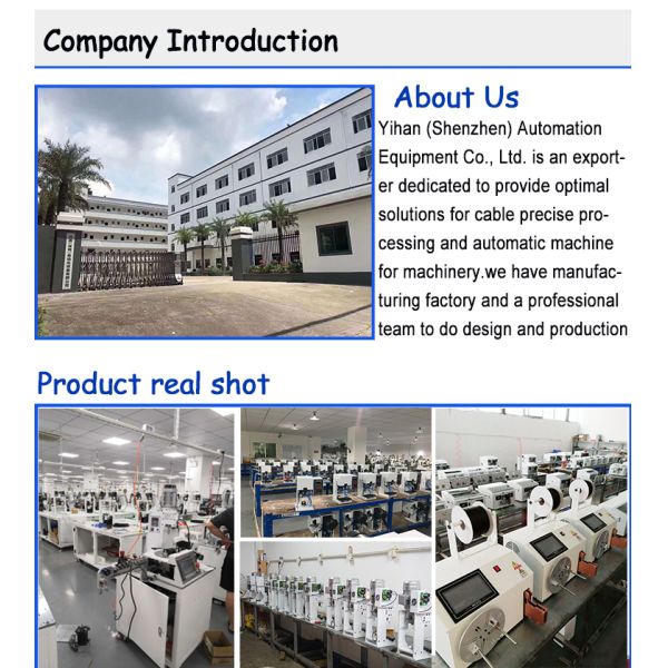 Stripping Crimping Machine for Electronic Connector Cable Stripping length 0.1mm-10mm