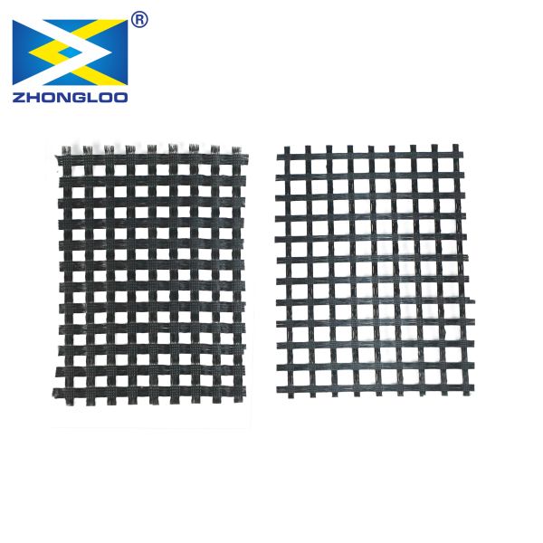 ODM Fiberglass Asphalt Reinforcement Geogrid Biaxial Integral