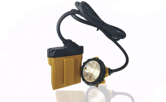 25000lux Rechargeable Mining Cap Lamps 800mA 348lum Corded Miner Headlamp
