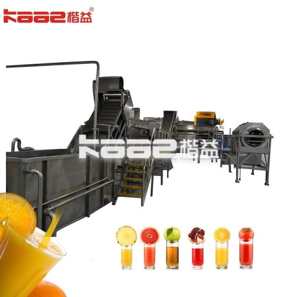 Quality 0.05t/Hr NFC Juice Processing Line Citrus Fruit Orange Juice Production Line for sale