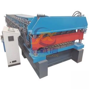 China 1220mm Width Double Layer Roll Forming Machine For IBR Sheet on sale