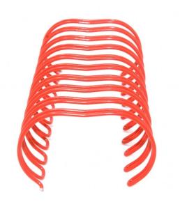 Buy cheap Pitch 2:1 3: 1 Double Loop Binding Spiral Wire 5/16'' A4 Size Nylon Coated Nanbo product