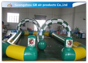 China Sport Games Inflatable Go Kart Track / Horse Track Inflatable Racing Track on sale