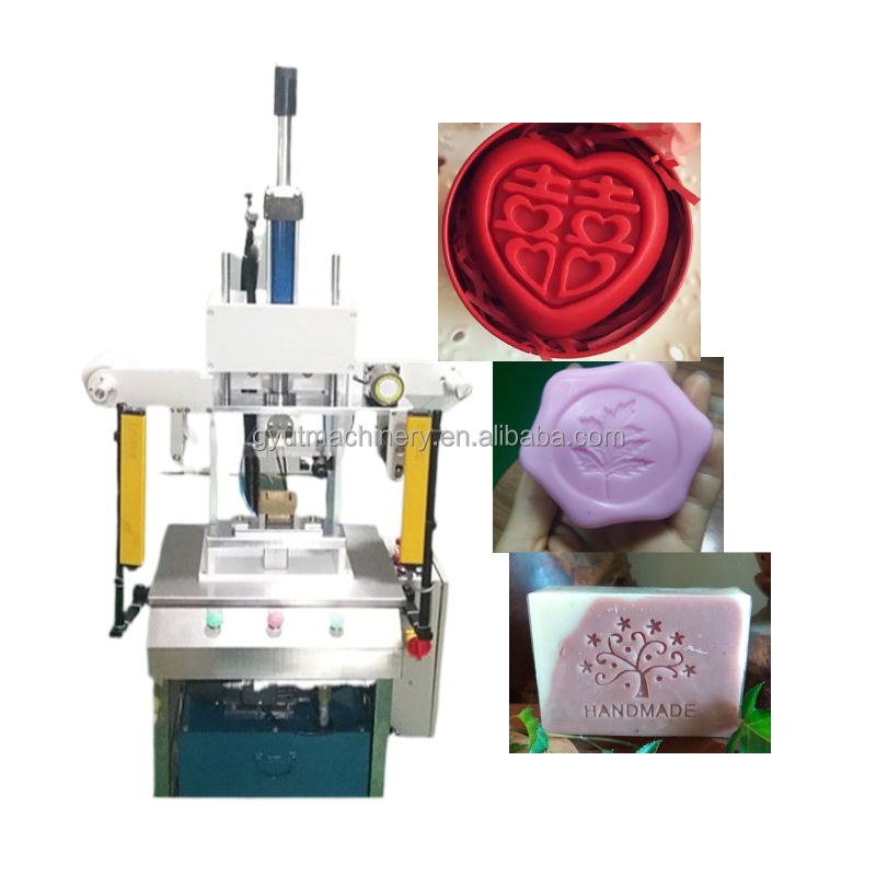 Cold Press Soap Making Machine with Bar Soap Moulding and Stamping Functions