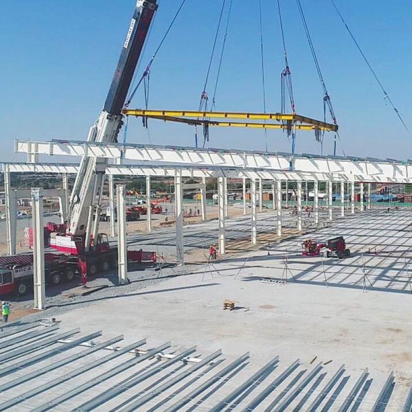Quality Q355b Raw Material Steel Structure Workshop Versatile Modular for sale