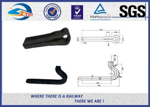Quality ZhongYue Ground Railroad Track Spikes For Solar Mounting System for sale