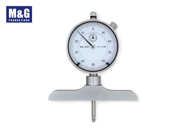 Quality Depth Gauge Tread Depth Gauge Depth Measuring Tool Dial Indicator Gauge for sale