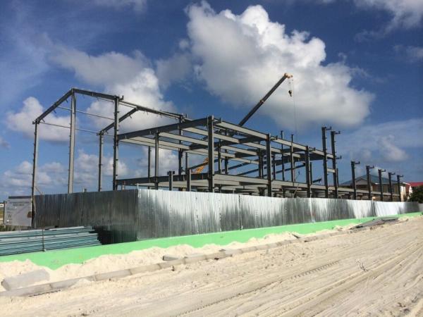 Quality Painting Steel Building Structures For Sport Pavilion , Workshop Steel Buildings for sale
