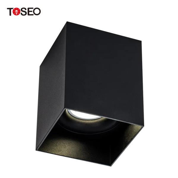 Quality Gu10 Surface Mounted Led Spotlight Square Surface Downlight for sale