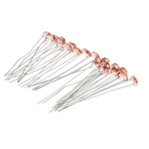 Buy cheap 5mm Light Dependent Resistor CDS Photoresistor LDR GL5537-1 20-30K For Sensor Applications Toy Lamp Camera product