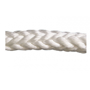 Durable Sea Towing 8 Strand White 48mm Polpropylene Monofilament Crossing Laid with rope noose 2 sides