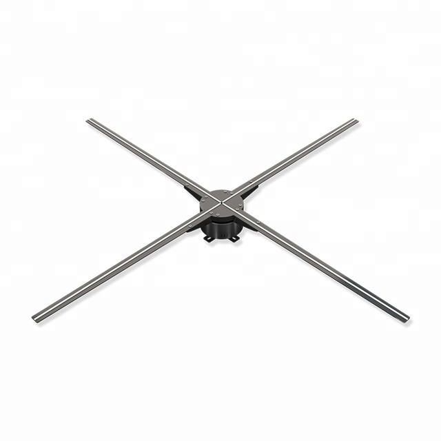 Remote Control 3D LED Hologram Display 650 Round / Min 20000 Hours Lifespan