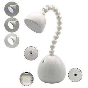 China Nursery Battery Operated Night Light LED Flexible Table Lamp 3W COB 3W SMD 4xAAA 10x10x38.5cm on sale