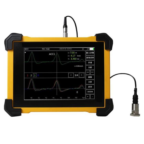 Quality Non Destructive Pile Integrity Test Equipment Low Strain PIT Tester for sale