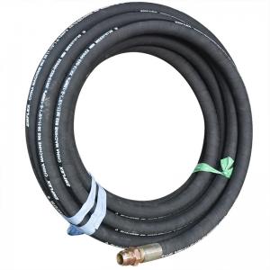 Buy cheap Rock Drill Rig Parts 20m 50m Nitrile Synthetic Gasoline Oil Fuel Resistant Hydraulic Rubber Air Hose product
