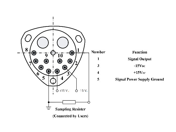 100g Shock Resistance Accelerometer Sensor -55°C～+80°C Storage Temp