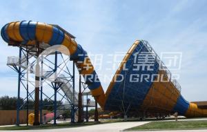 High Quality colorful Super Water Slide  with Space Hole Long Slide for amusement park