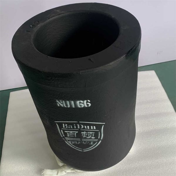 300L Silicon Carbide Graphite Crucible For Zinc Available In Specialized Shapes