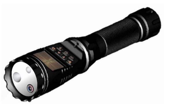 Quality H.264 Police Security flashlight DVR Multi Functional 8000mAh Battery CE Approved for sale