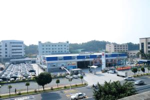 Steel Buildings And Structures For Car Sales Centre Shop And Car Parking Area