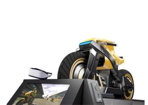 China SSD 120 G VR Motion Simulator , Secure Headset Storage Virtual Reality Motorcycle on sale