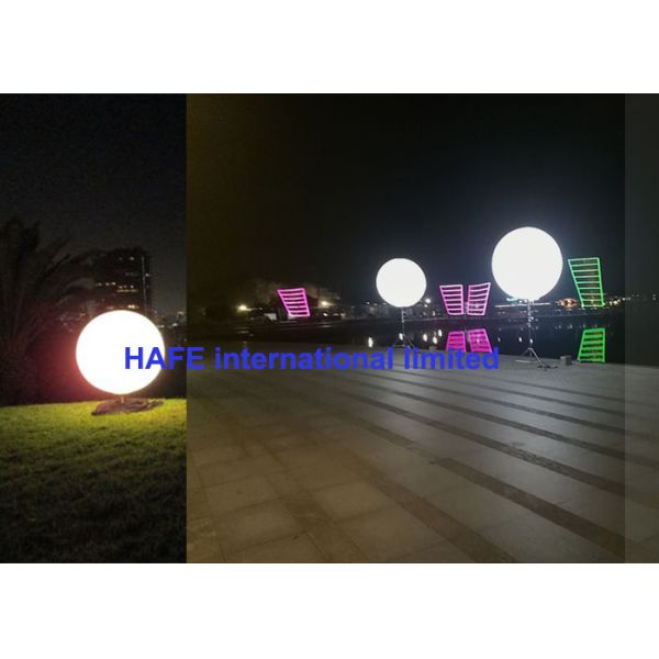 1.6M Diameter Balloon Inflatable Lighting Decoration DMX512 Control Option