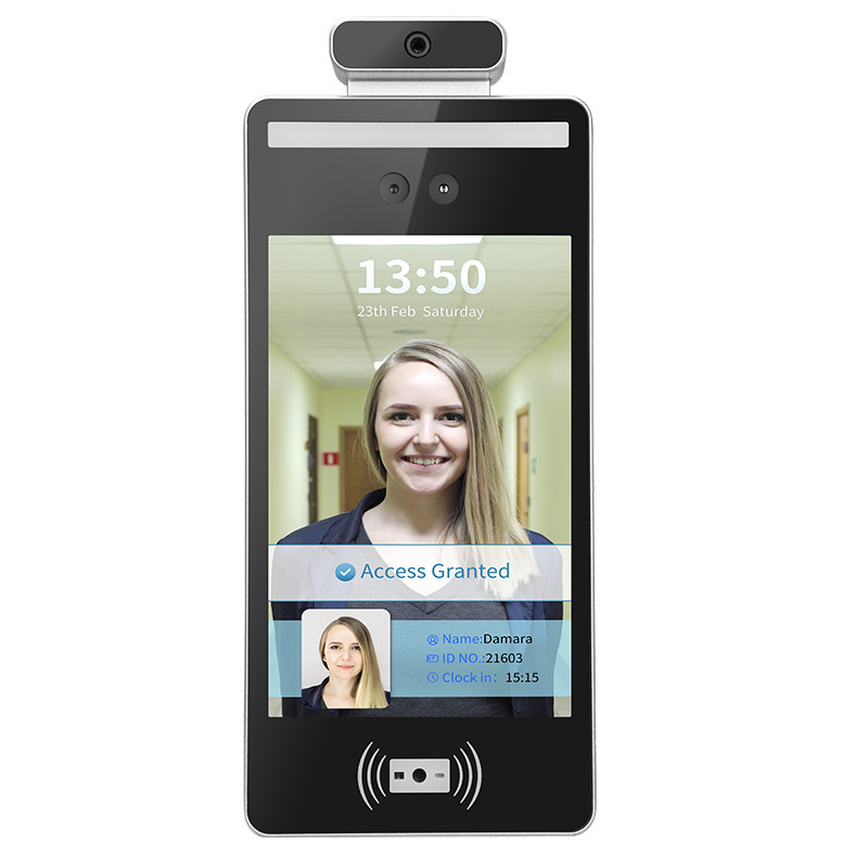 Real Time 300ms Body Temperature Scanner Kiosk Face Recognition