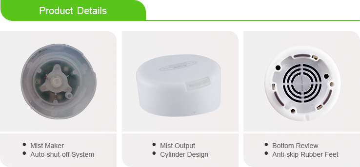 USB Electric Ultrasonic 70ML Car Aromatherapy Diffuser