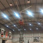 Ceiling Mounted Traditional Hvls Electric Ceiling Fan with 6 Aluminum Blades