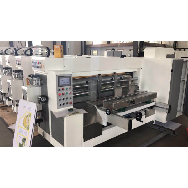 2000mm Flexo Printing Slotter Machine For Make Small Carton Box 60-120pcs/Min Speed