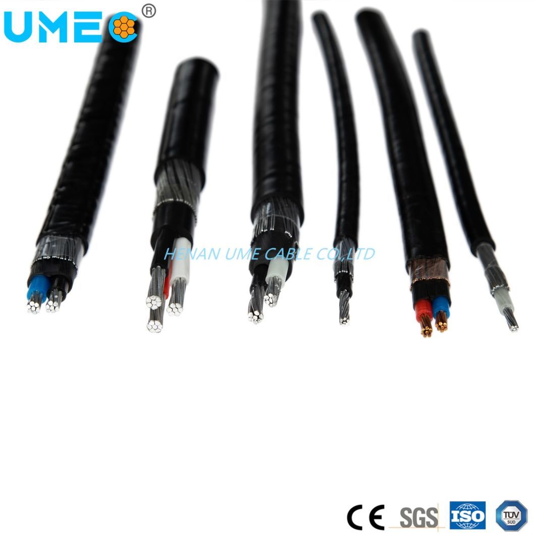 Overhead Aerial Bundled Cable ABC Cable Duplex Service Drop