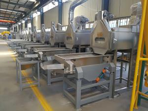 Buy cheap Half Splitting Peanut Peeling Machine / Split Roasted Peanut Skin Peeling Line product
