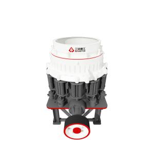 Efficient  Cone Crusher 100T/H With Casting Mantle Spare Part For Quarry And Mining