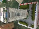 Customized Acrylic Architecture Model With Warm LED Light Rendering Color