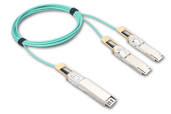 Buy cheap OSFP 800G to QSFP112 2 x 400G AOC for Digital diagnostic functions product