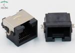 R/A One Port Shielded RJ45 Lan Jack 8P8C Modular Connector SMT Type MJ88G-B011