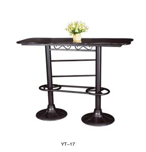 China Modern furniture metal iron table base in carteen  (YT-17) on sale