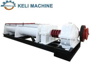 Double Shaft cement concrete mixer machine Mixing Diameter 350mm
