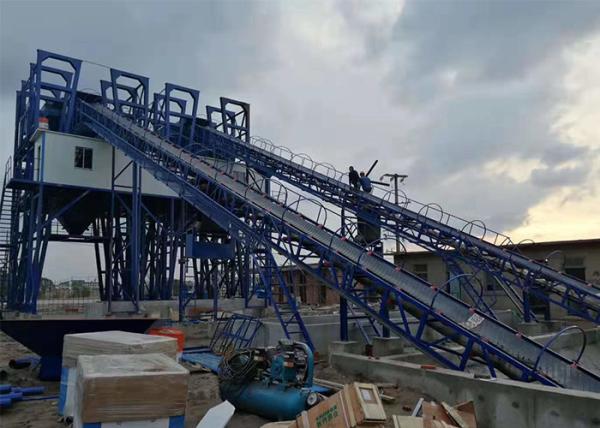 Quality HZS90 90m3/H Concrete Mixing Plant Ready Mixed High Efficiency for sale