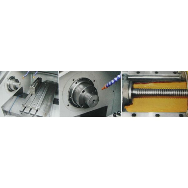 CKI6163 Metal Shaft Computer Controlled Lathe 630mm Max Swing Diameter Over Table