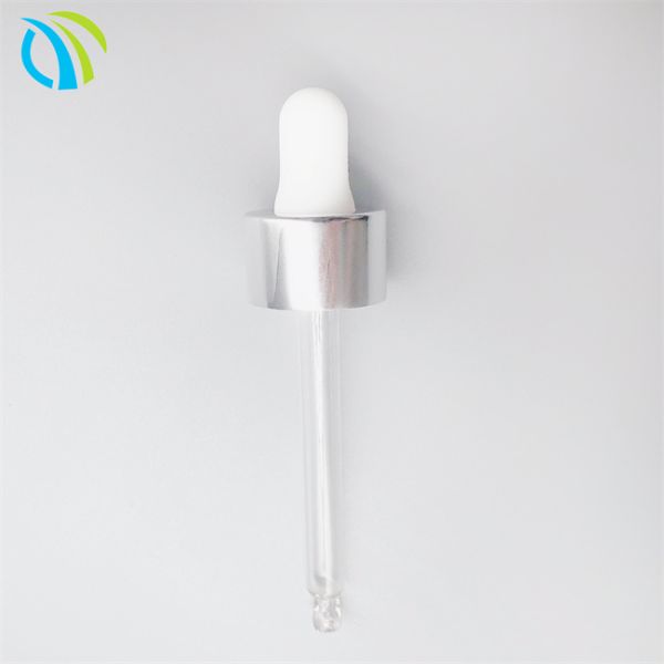 Frosted Glass 18/415 Empty Dropper Bottles 18mm Screw Closure ODM 3cc