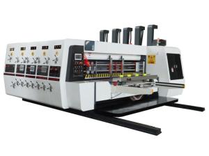 Inline Packaging Box Printing Machine Flexographic Folder Gluer Machine
