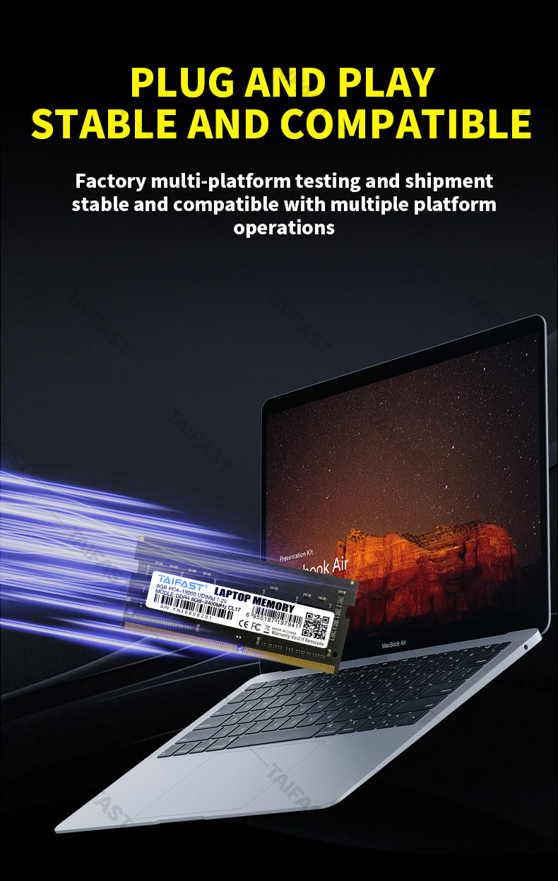32GB DDR4 Memory Ram 2400mhz Taifast 240pin 1.2V So Dimm For Laptop Notebook