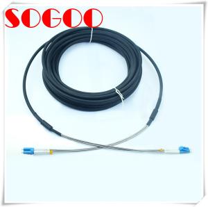 Single Mode Duplex LC LC Patch Cord Armord CPRI Fiber Optic Cable For RRU