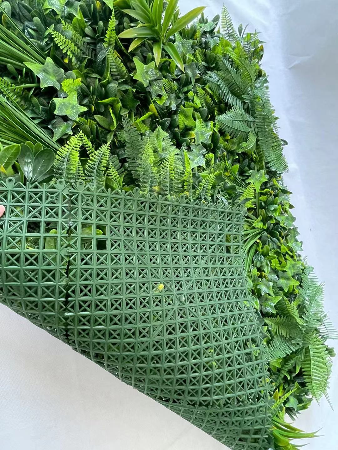 Home Garden Decorative DIY Wall Hanging Synthetic Grass Fence Foliage Green Wall 