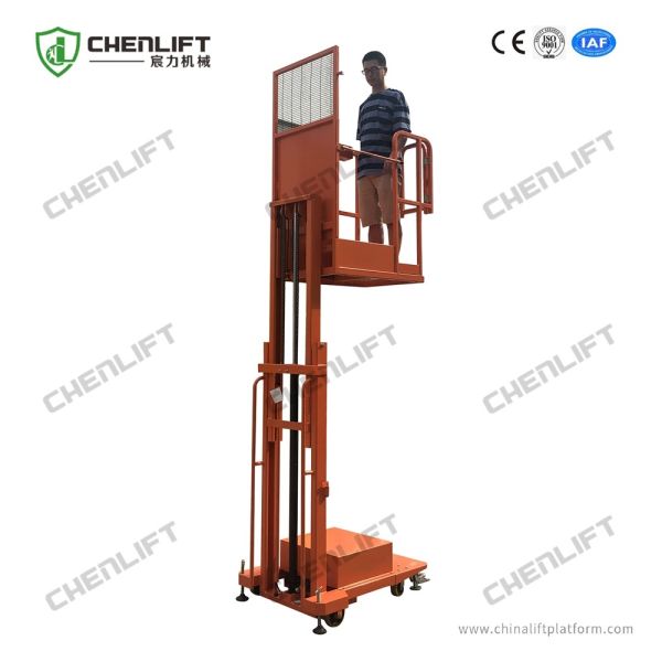 SEP Model 2.7m 3.3m 4m 4.5m Semi Mobile Order Picker Platform Safe And Reliable