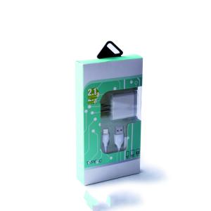 Buy cheap Custom Design USB Date Cable/Electronics Packaging Box with Clear PVC Window product