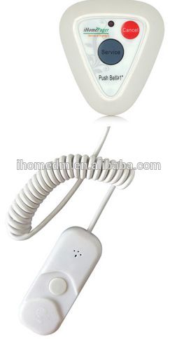 wireless alarm system call button pager and light sound device