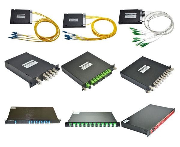 Passive 8 Channel CWDM MUX DEMUX Module 1270-1610nm ABS Box With Upgraded Port