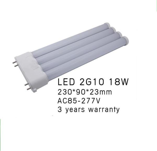 Quality high power 18W 2G10 led PL  light  2000LM 2G10 led lamp with 2835 led  AC85-277V Three-year warranty for sale